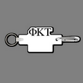 Key Clip W/ Key Ring & Phi Kappa Tau Key Tag